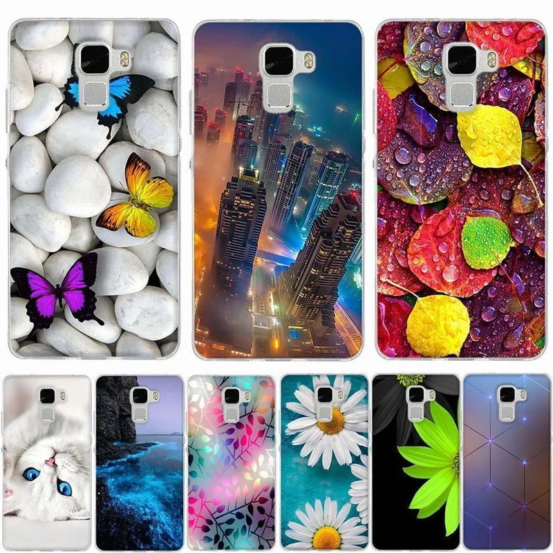 Huawei Honor 7 Case Cover Printed Soft Back Cover For Huawei Honor 7 Case Silicone Capa Coque for huawei Honor 7 Cover Capa