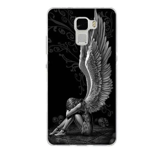 Huawei Honor 7 Case Cover Printed Soft Back Cover For Huawei Honor 7 Case Silicone Capa Coque for huawei Honor 7 Cover Capa