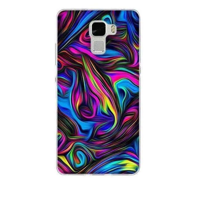 Huawei Honor 7 Case Cover Printed Soft Back Cover For Huawei Honor 7 Case Silicone Capa Coque for huawei Honor 7 Cover Capa