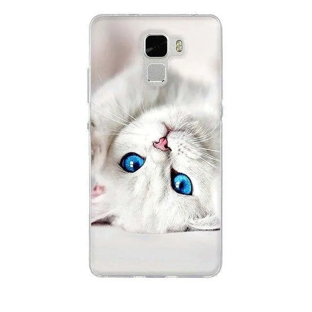 Huawei Honor 7 Case Cover Printed Soft Back Cover For Huawei Honor 7 Case Silicone Capa Coque for huawei Honor 7 Cover Capa