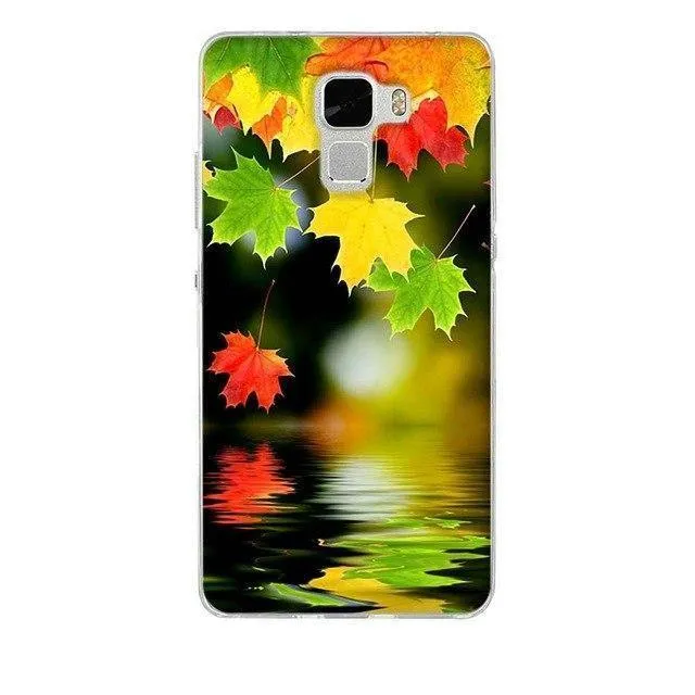 Huawei Honor 7 Case Cover Printed Soft Back Cover For Huawei Honor 7 Case Silicone Capa Coque for huawei Honor 7 Cover Capa