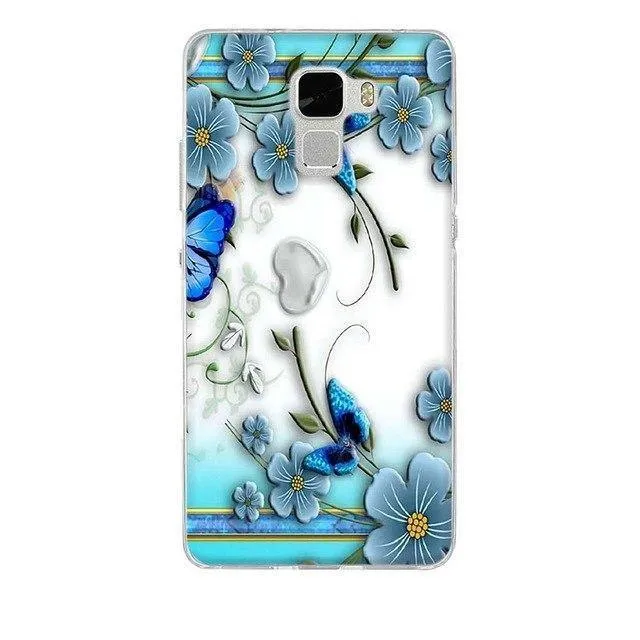Huawei Honor 7 Case Cover Printed Soft Back Cover For Huawei Honor 7 Case Silicone Capa Coque for huawei Honor 7 Cover Capa