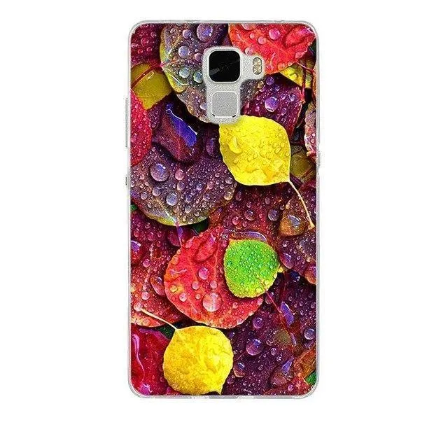 Huawei Honor 7 Case Cover Printed Soft Back Cover For Huawei Honor 7 Case Silicone Capa Coque for huawei Honor 7 Cover Capa