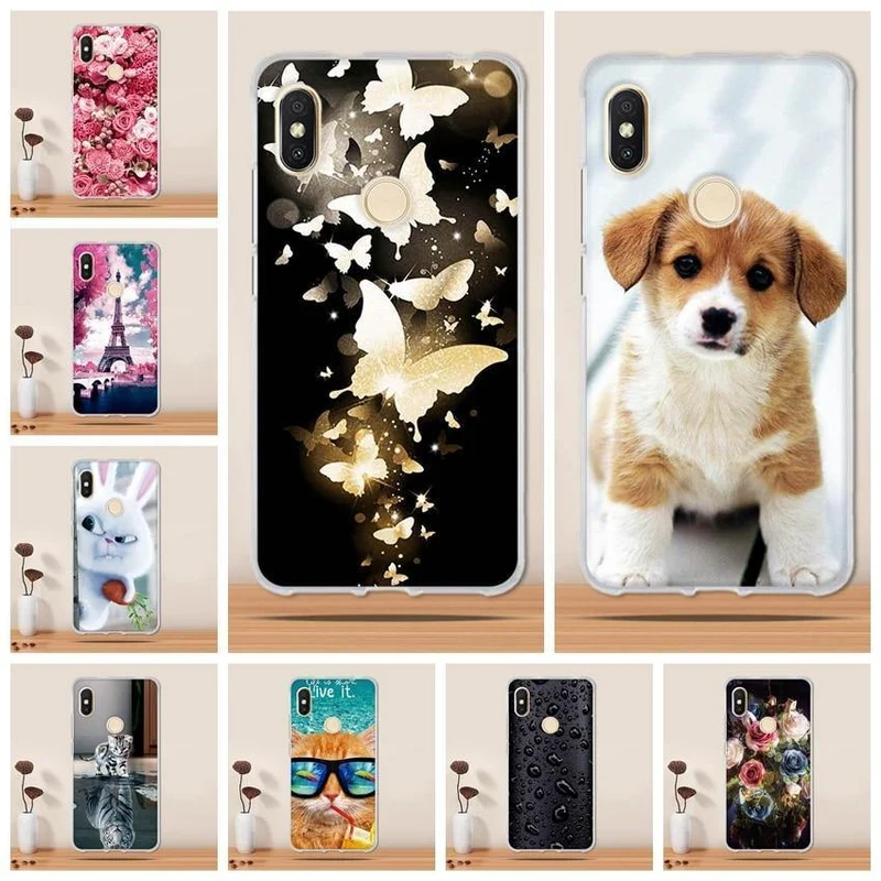 for Xiaomi Redmi S2 Case Cover Silicon TPU Phone Case for Funda Xiaomi Redmi S2 Cover TPU 3D Coque for Xiaomi Redmi S 2 Y2 Cover