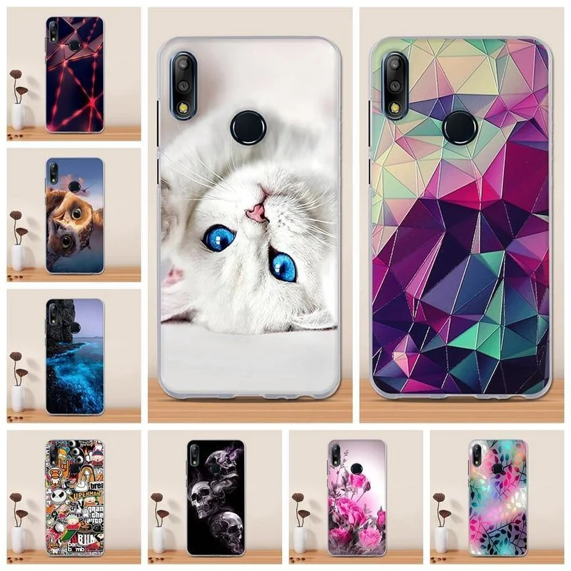 Funda For Asus Zenfone Max Pro M2 Case Cover Silicon 3D Soft Tpu Phone Case For Asus Zenfone Max Pro M2 ZB631KL X01BD Back Cover