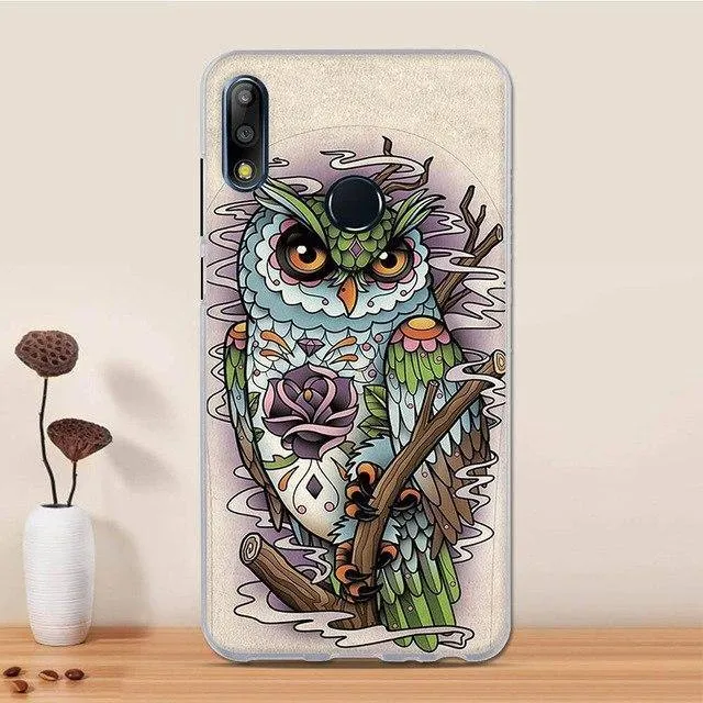 Funda For Asus Zenfone Max Pro M2 Case Cover Silicon 3D Soft Tpu Phone Case For Asus Zenfone Max Pro M2 ZB631KL X01BD Back Cover