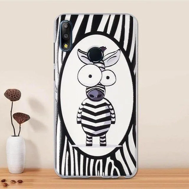 Funda For Asus Zenfone Max Pro M2 Case Cover Silicon 3D Soft Tpu Phone Case For Asus Zenfone Max Pro M2 ZB631KL X01BD Back Cover