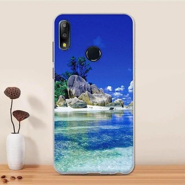 Funda For Asus Zenfone Max Pro M2 Case Cover Silicon 3D Soft Tpu Phone Case For Asus Zenfone Max Pro M2 ZB631KL X01BD Back Cover