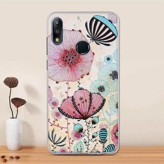 Funda For Asus Zenfone Max Pro M2 Case Cover Silicon 3D Soft Tpu Phone Case For Asus Zenfone Max Pro M2 ZB631KL X01BD Back Cover