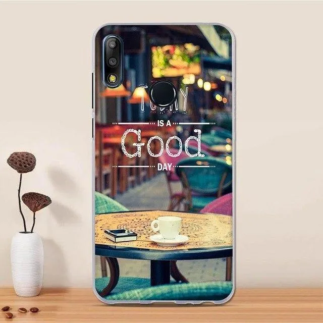 Funda For Asus Zenfone Max Pro M2 Case Cover Silicon 3D Soft Tpu Phone Case For Asus Zenfone Max Pro M2 ZB631KL X01BD Back Cover