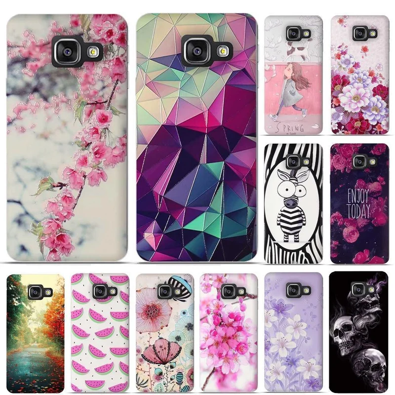For Samsung Galaxy A3 A5 A7 Case Silicon Cover for Samsung Galaxy A5 2016 Phone Case for Samsung Galaxy A3 A5 A7 2015 2016 Cover