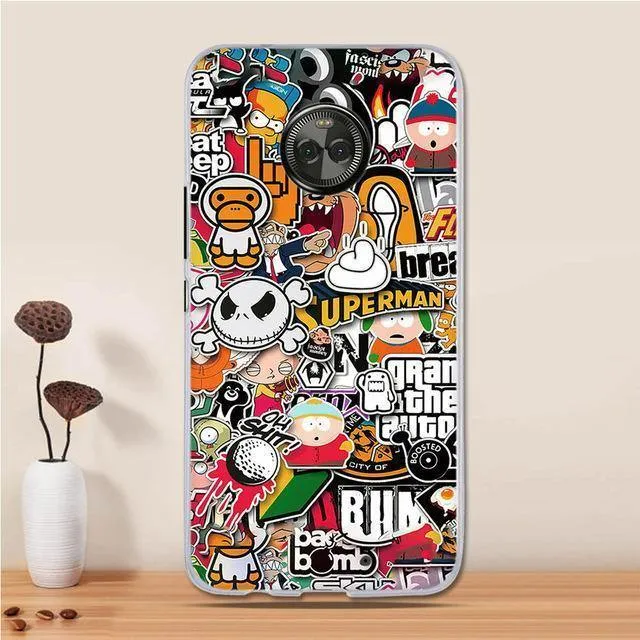 Case for Motorola Moto X4 Case Cover for Motorola Moto XT1900 X 2017 (4th gen) Cover 3D TPU Silicon for Motorola Moto X4 Coque