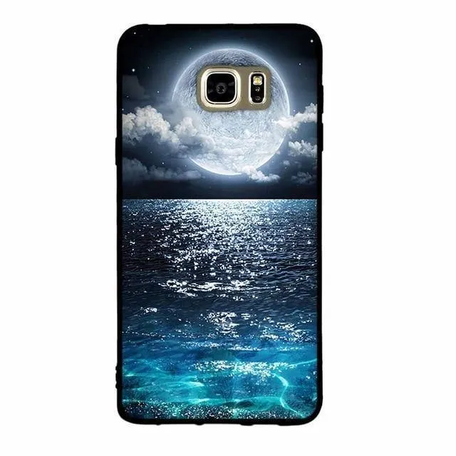 Case For Samsung Galaxy Note 5 Case Silicone Back Cover For Samsung Galaxy Note5 N920A N920G N920G/DS N920T N920I Cover 3D Coque