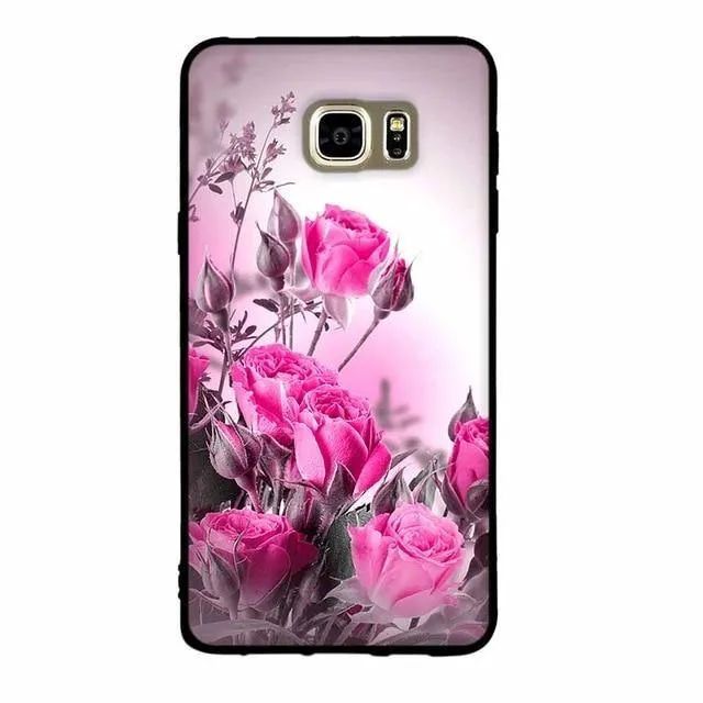 Case For Samsung Galaxy Note 5 Case Silicone Back Cover For Samsung Galaxy Note5 N920A N920G N920G/DS N920T N920I Cover 3D Coque