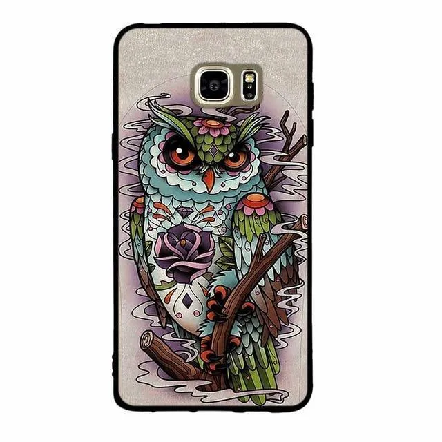 Case For Samsung Galaxy Note 5 Case Silicone Back Cover For Samsung Galaxy Note5 N920A N920G N920G/DS N920T N920I Cover 3D Coque