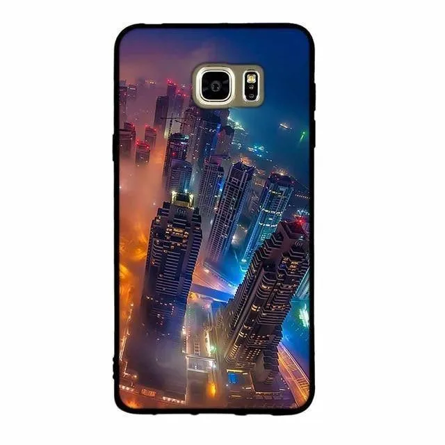 Case For Samsung Galaxy Note 5 Case Silicone Back Cover For Samsung Galaxy Note5 N920A N920G N920G/DS N920T N920I Cover 3D Coque