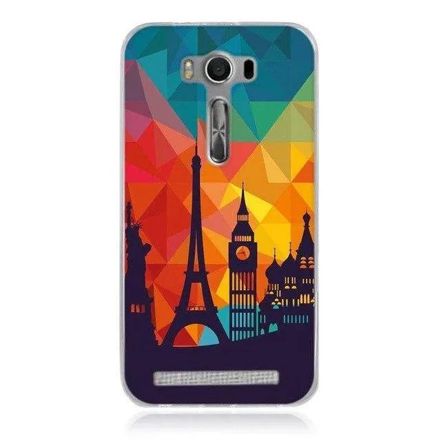 Case For Asus ZenFone 2 Laser ZE500KL ZE500KG Case Soft Silicon Cover For Asus ZenFone 2 Laser 5.0" ASUS Z00ED Z00RD Cover Funda