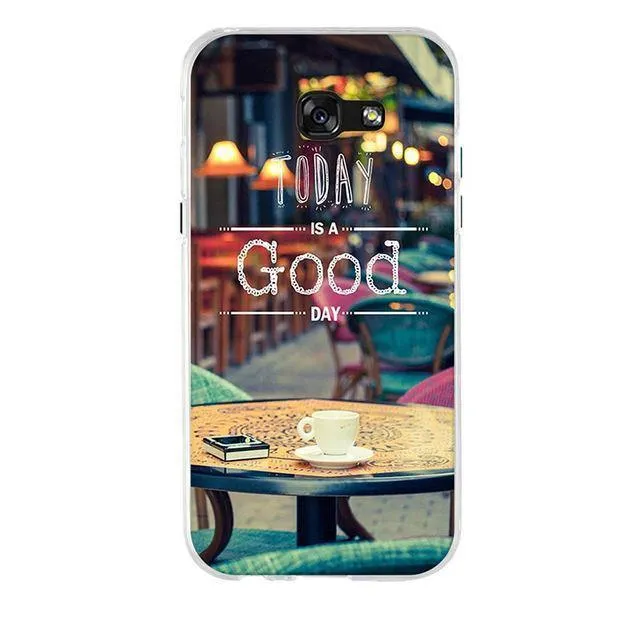 Case For Samsung Galaxy A5 2017 Case 5.2" Silicone Case For Samsung Galaxy A5 2017 A520F Cover Soft TPU Cover For Samsung a5 bag