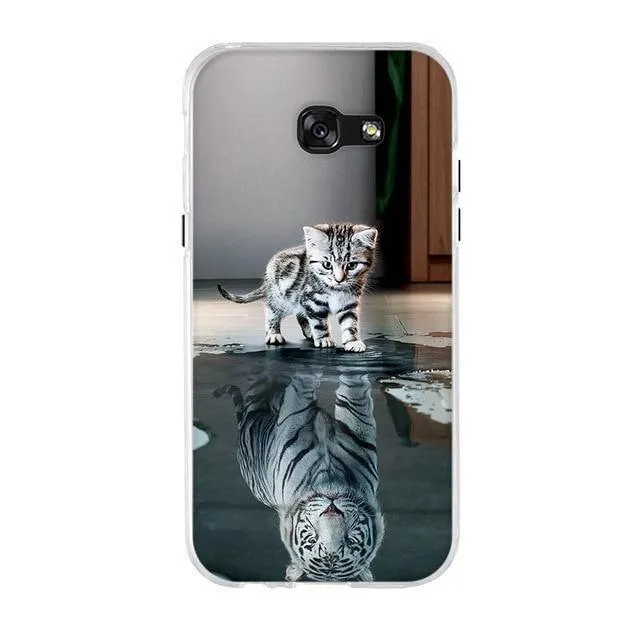 Case For Samsung Galaxy A5 2017 Case 5.2" Silicone Case For Samsung Galaxy A5 2017 A520F Cover Soft TPU Cover For Samsung a5 bag