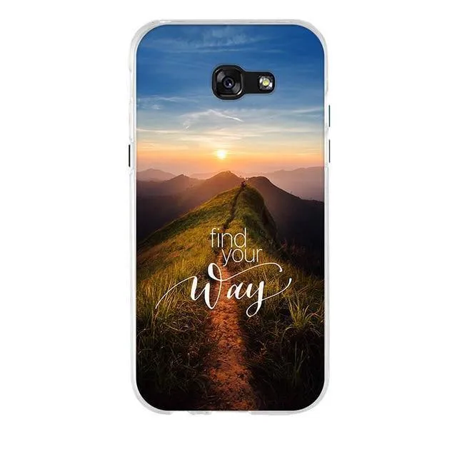 Case For Samsung Galaxy A5 2017 Case 5.2" Silicone Case For Samsung Galaxy A5 2017 A520F Cover Soft TPU Cover For Samsung a5 bag