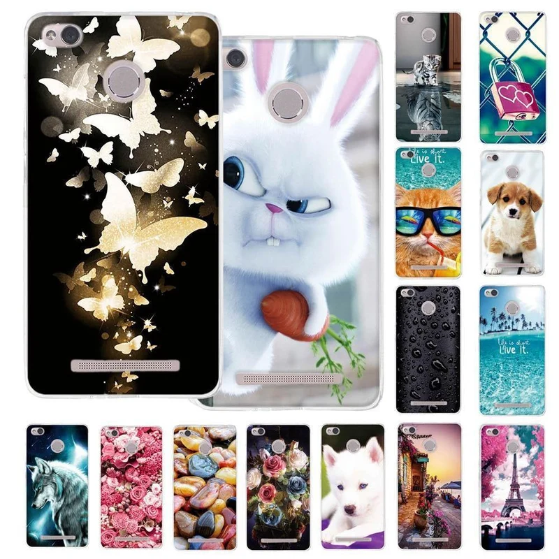 Xiaomi Redmi 4X Case Silicon for Xiaomi Redmi 4A Case For Xiaomi Redmi Note 4 4X Note 3 Case For Xiaomi Redmi Note 4X Cover