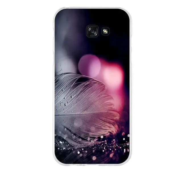 For Samsung Galaxy A7 2017 A720F 5.7" Case 3D Soft TPU Silicon Case For Samsung a7 2017 Phone fundas For Samsung Galaxy A7 A720F