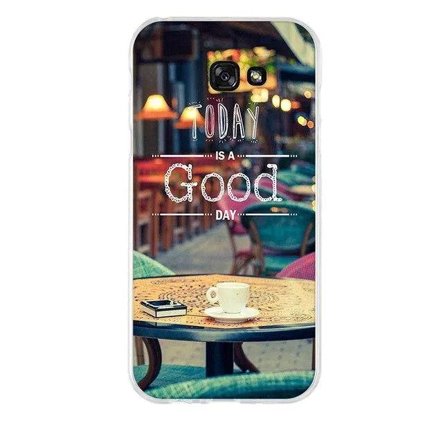 For Samsung Galaxy A7 2017 A720F 5.7" Case 3D Soft TPU Silicon Case For Samsung a7 2017 Phone fundas For Samsung Galaxy A7 A720F