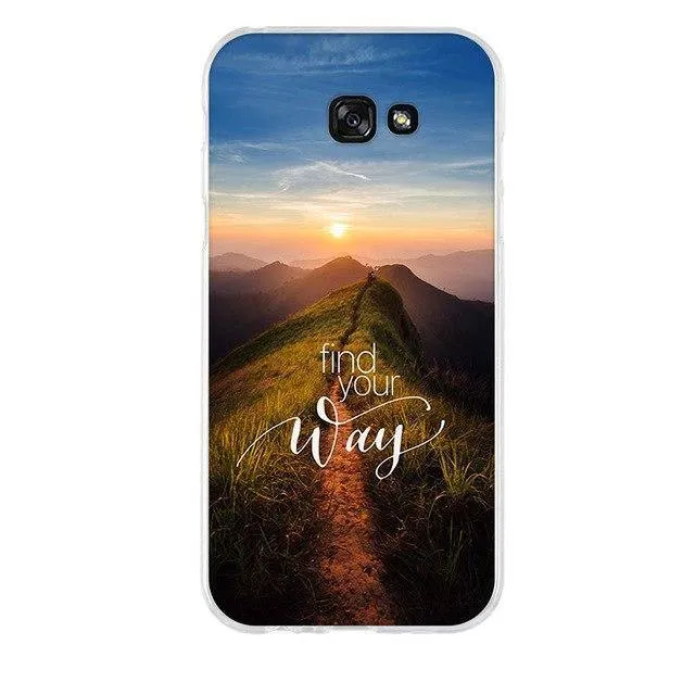 For Samsung Galaxy A7 2017 A720F 5.7" Case 3D Soft TPU Silicon Case For Samsung a7 2017 Phone fundas For Samsung Galaxy A7 A720F