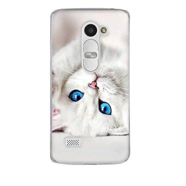 LG Leon 4G LTE H340N Soft Silicone Back Cover Case For LG H320 H340 H324 c40 Case Phone Coque For LG Leon Bag 3D Relief Case