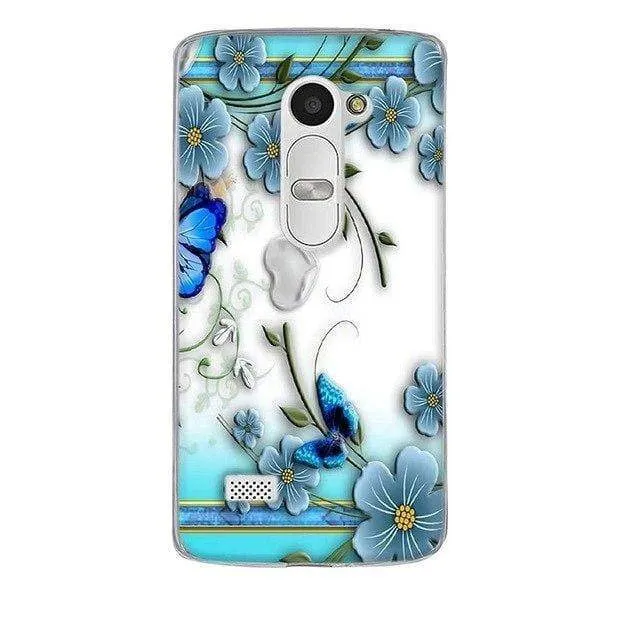LG Leon 4G LTE H340N Soft Silicone Back Cover Case For LG H320 H340 H324 c40 Case Phone Coque For LG Leon Bag 3D Relief Case