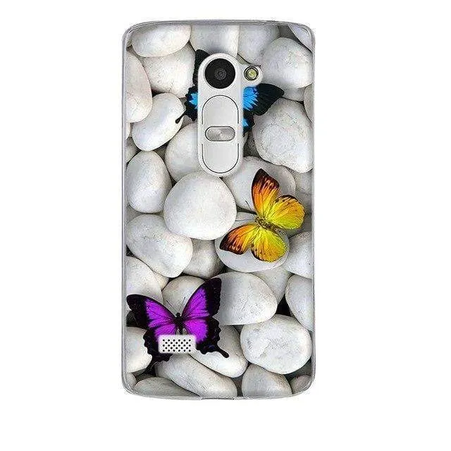 LG Leon 4G LTE H340N Soft Silicone Back Cover Case For LG H320 H340 H324 c40 Case Phone Coque For LG Leon Bag 3D Relief Case