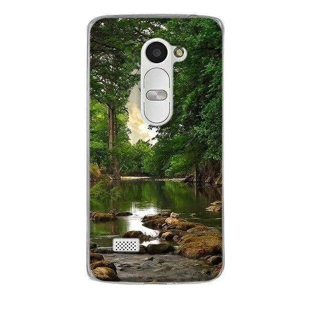 LG Leon 4G LTE H340N Soft Silicone Back Cover Case For LG H320 H340 H324 c40 Case Phone Coque For LG Leon Bag 3D Relief Case