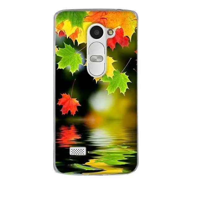 LG Leon 4G LTE H340N Soft Silicone Back Cover Case For LG H320 H340 H324 c40 Case Phone Coque For LG Leon Bag 3D Relief Case
