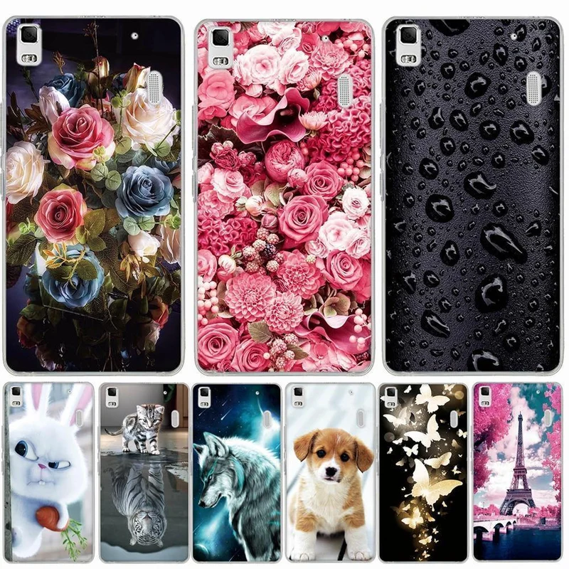Case For Lenovo K3 NOTE A7000 Case Silicone Soft Cover Phone Case for Lenovo K3 note K50 A7000 A 7000 a7000 Lemon K50-T5 Cover
