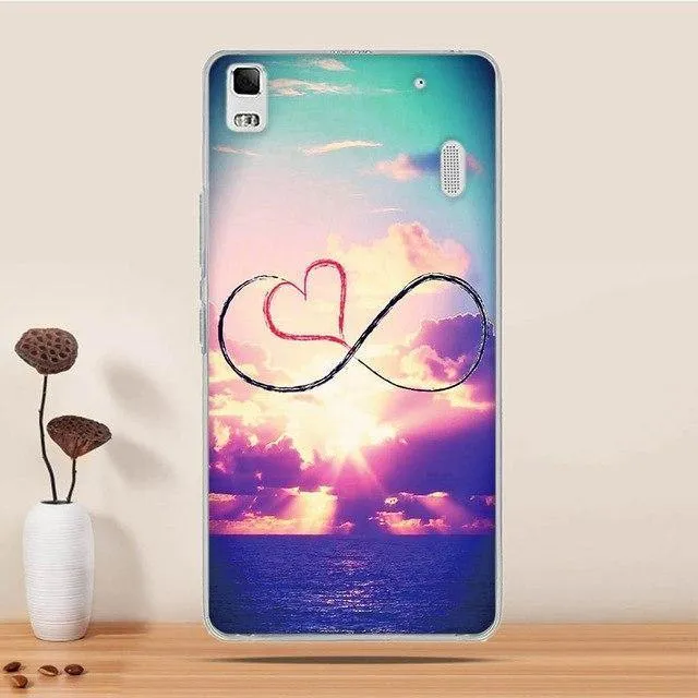 Case For Lenovo K3 NOTE A7000 Case Silicone Soft Cover Phone Case for Lenovo K3 note K50 A7000 A 7000 a7000 Lemon K50-T5 Cover
