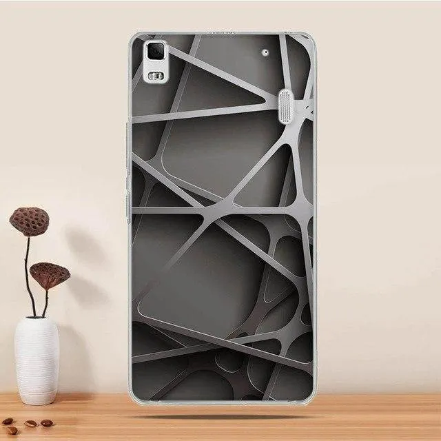 Case For Lenovo K3 NOTE A7000 Case Silicone Soft Cover Phone Case for Lenovo K3 note K50 A7000 A 7000 a7000 Lemon K50-T5 Cover
