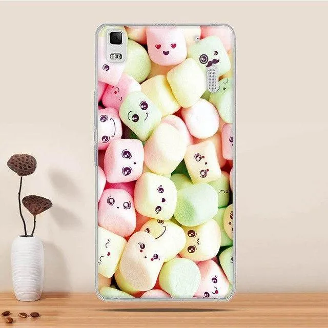 Case For Lenovo K3 NOTE A7000 Case Silicone Soft Cover Phone Case for Lenovo K3 note K50 A7000 A 7000 a7000 Lemon K50-T5 Cover