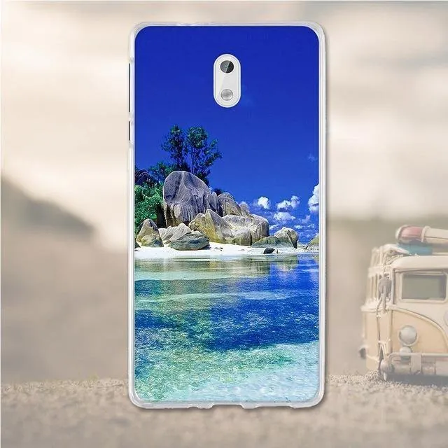 Silicone Cover For Nokia 3 Case Cover Coque For 3D Relief Drawing Soft TPU Coque For Nokia 3 Cover 5.0 Inches Mobile Phone Bag