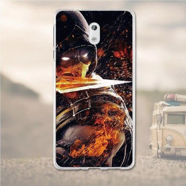 Silicone Cover For Nokia 3 Case Cover Coque For 3D Relief Drawing Soft TPU Coque For Nokia 3 Cover 5.0 Inches Mobile Phone Bag