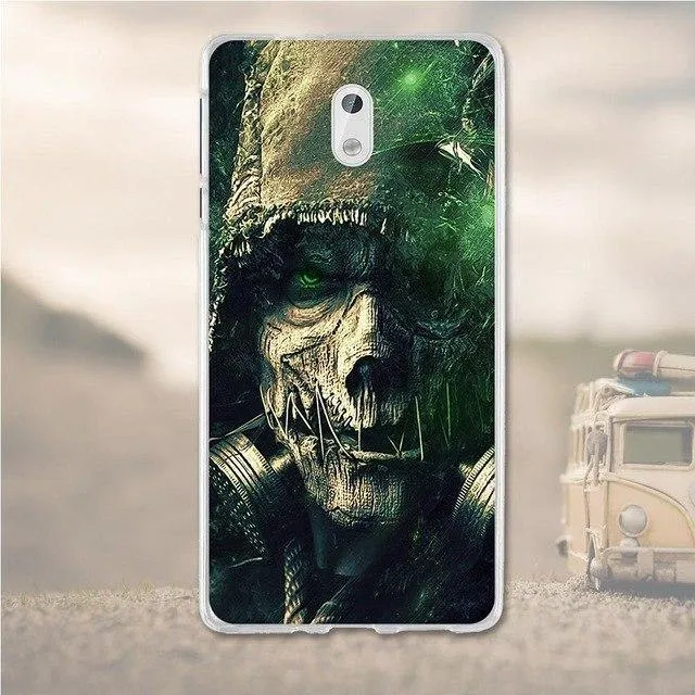 Silicone Cover For Nokia 3 Case Cover Coque For 3D Relief Drawing Soft TPU Coque For Nokia 3 Cover 5.0 Inches Mobile Phone Bag