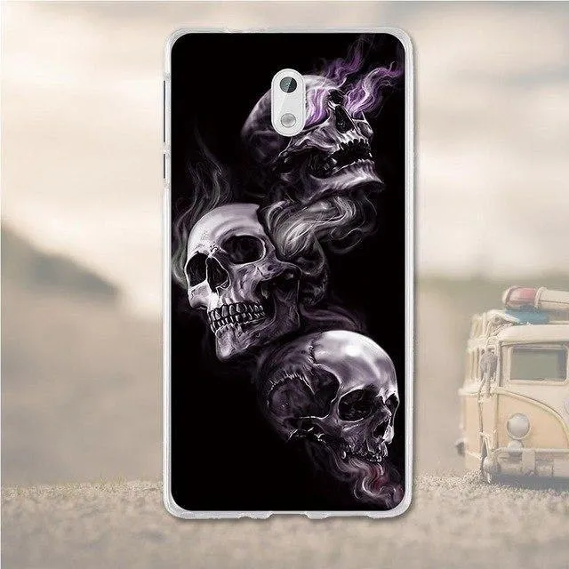 Silicone Cover For Nokia 3 Case Cover Coque For 3D Relief Drawing Soft TPU Coque For Nokia 3 Cover 5.0 Inches Mobile Phone Bag