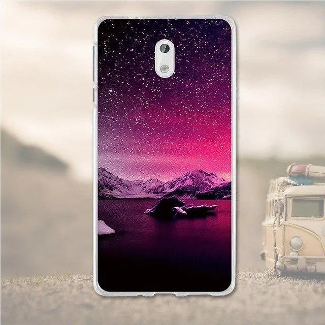 Silicone Cover For Nokia 3 Case Cover Coque For 3D Relief Drawing Soft TPU Coque For Nokia 3 Cover 5.0 Inches Mobile Phone Bag
