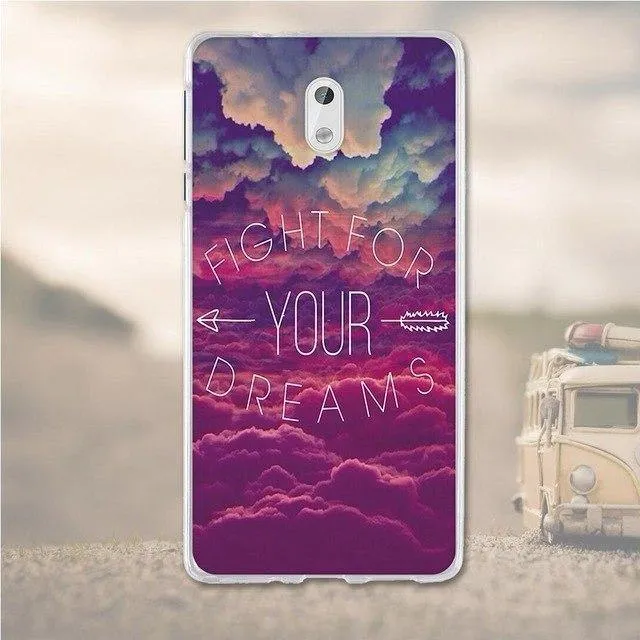 Silicone Cover For Nokia 3 Case Cover Coque For 3D Relief Drawing Soft TPU Coque For Nokia 3 Cover 5.0 Inches Mobile Phone Bag