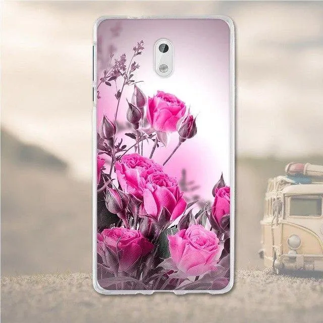 Silicone Cover For Nokia 3 Case Cover Coque For 3D Relief Drawing Soft TPU Coque For Nokia 3 Cover 5.0 Inches Mobile Phone Bag