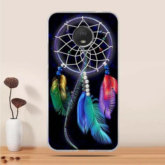 Motorola Moto E4 Plus Case Cover 5.5"Silicone Phone Case for Moto E4 Plus Cover For Moto E Plus (4th Gen.)Europe version bag