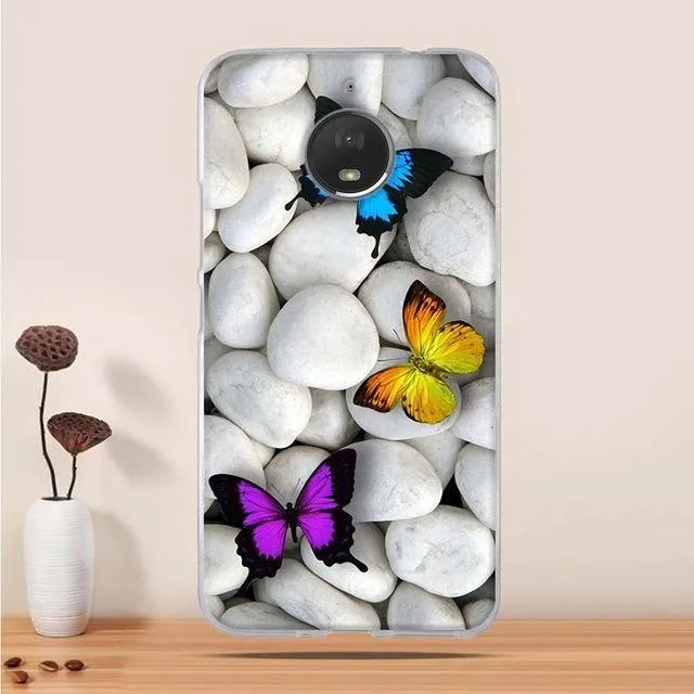 Motorola Moto E4 Plus Case Cover 5.5"Silicone Phone Case for Moto E4 Plus Cover For Moto E Plus (4th Gen.)Europe version bag