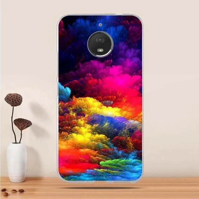 Motorola Moto E4 Plus Case Cover 5.5"Silicone Phone Case for Moto E4 Plus Cover For Moto E Plus (4th Gen.)Europe version bag