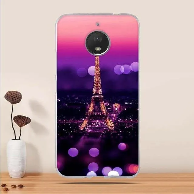 Motorola Moto E4 Plus Case Cover 5.5"Silicone Phone Case for Moto E4 Plus Cover For Moto E Plus (4th Gen.)Europe version bag