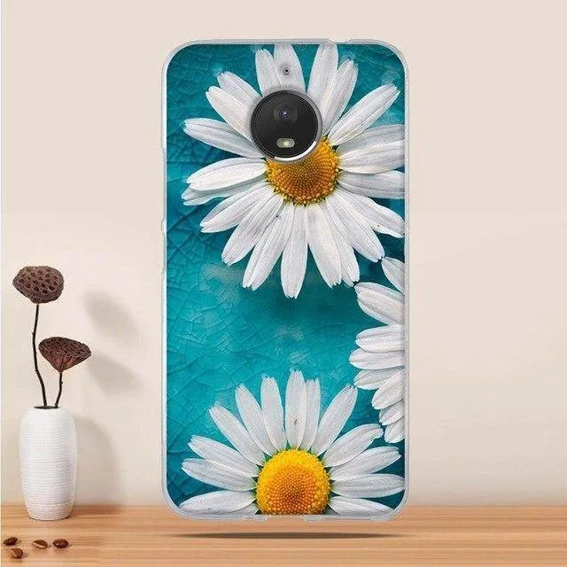 Motorola Moto E4 Plus Case Cover 5.5"Silicone Phone Case for Moto E4 Plus Cover For Moto E Plus (4th Gen.)Europe version bag
