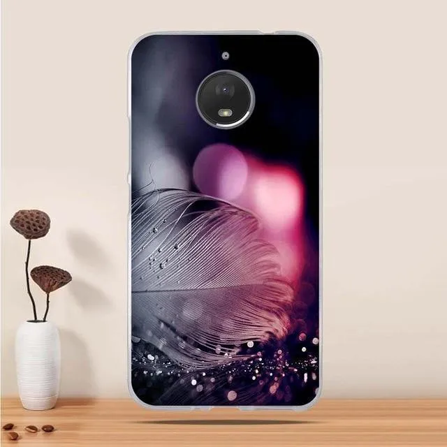 Motorola Moto E4 Plus Case Cover 5.5"Silicone Phone Case for Moto E4 Plus Cover For Moto E Plus (4th Gen.)Europe version bag